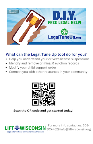 legal tune up flyer